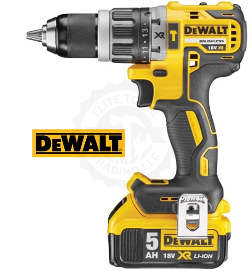 Dewalt 18V Xr 5.0AH Li-ion Brushless 13MM Compact Hammer Drill Driver
