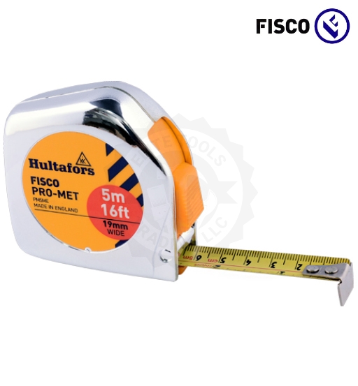 Fisco Measuring Tape 5 Mtr Steel Promet