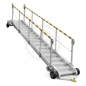 Aluminum Gangway Ladder – Marine Boarding Gangway With Handrails & Anti-slip Steps