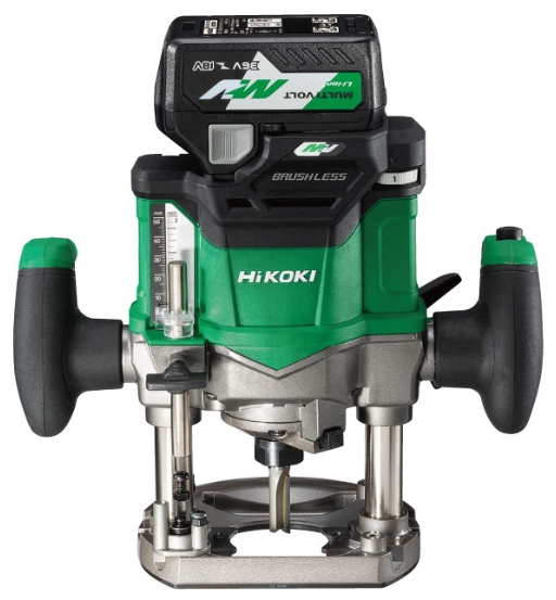 Cordless ROUTER,12MM,36V,BRUSHLESS,SPEED Control, 2.5Ah Battery-hikoki