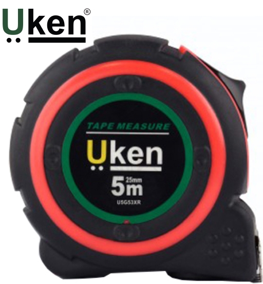 Measuring Tape 5 Mtr (25MM) Rubber Uken